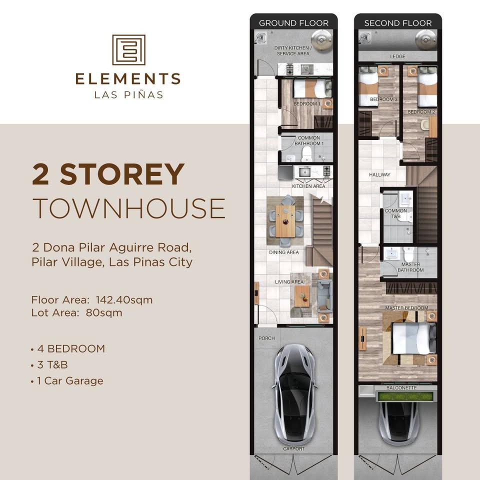 Elements Las Piñas Townhouse thumbnail 6